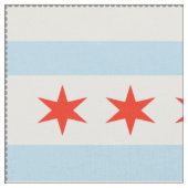 Modèle de masques de tissu du drapeau de Chicago (Fermer)