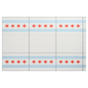Modèle de masques de tissu du drapeau de Chicago