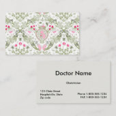 Modèle de maternité de carte de visite (Devant / Derrière)