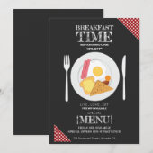 Modèle de menu de restaurant simple et élégant, Me (Devant / Derrière)