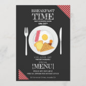 Modèle de menu de restaurant simple et élégant, Me (Devant)