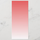 Modèle de menu rose sophistiqué (Dos)
