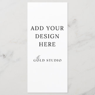 Modèle de menu vide (4 x 9)