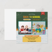 Modèle de mini session de rentrée scolaire (Devant / Derrière)