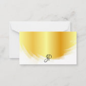 Modèle de monogramme de script manuscrit en faux o (Dos)