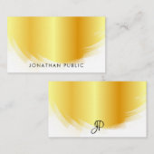 Modèle de monogramme de script manuscrit en faux o (Devant / Derrière)