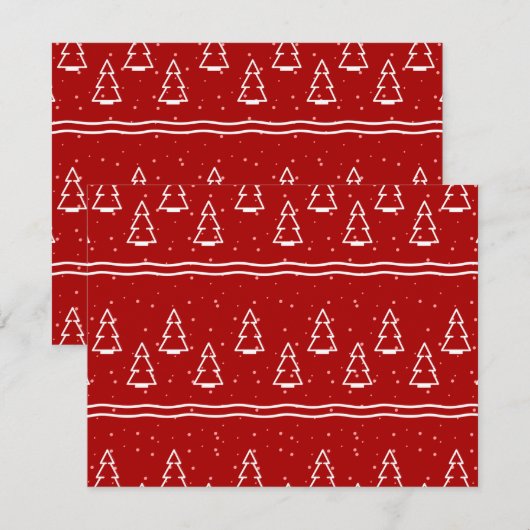 Modèle de Noël 116 (Devant / Derrière)