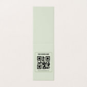 Modèle de nom commercial de code QR personnalisé (Outside Unfolded)