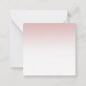 Modèle de nom de script d'écriture manuscrite Rose (Dos)