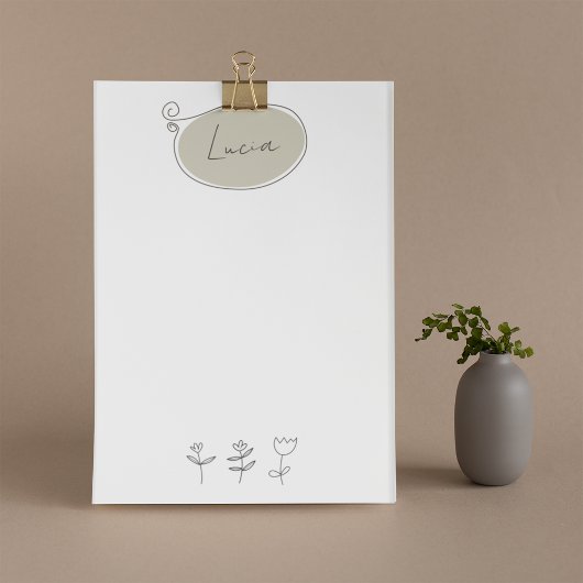 Modèle de notes Post-it® pour Doodles à main