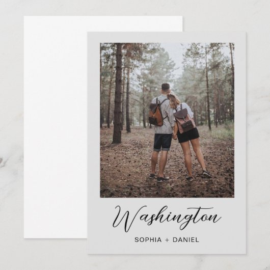 Modèle de numéros de table de mariage avec photos (Devant / Derrière)