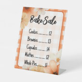 Modèle de panneau de vente de pâtisseries à carrea (Recto)