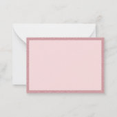 Modèle de Parties scintillant dorée Rose calligrap (Dos)