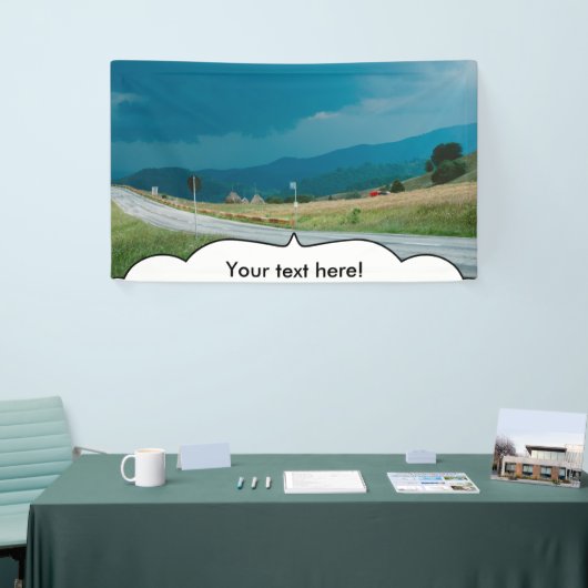 modèle de paysage de bannières (Salon professionnel)