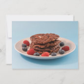 Modèle de photo de biscuits aux pépites de chocola (Dos)