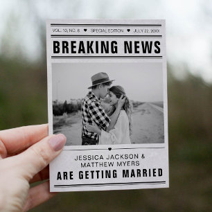 Modèle de photo de journal à la une grunge