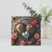 Modèle de photo de la Saint-Valentin gothique Stea (Debout devant)