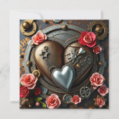 Modèle de photo de la Saint-Valentin Steampunk got (Devant)