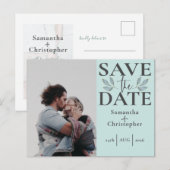 Modèle de photo de mariage vert sauge pour sauvega (Devant / Derrière)