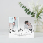 Modèle de photo noir et blanc pour Budget Save the (Debout devant)