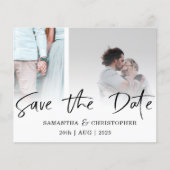 Modèle de photo noir et blanc pour Budget Save the (Devant)