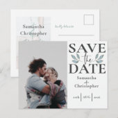 Modèle de photo noir et blanc pour la sauvegarde d (Devant / Derrière)