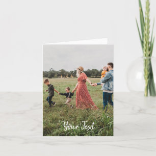 Modèle de photo personnalisée et de texte personna