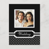 Modèle de photo pour faire-part de mariage (Devant)