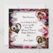 Modèle de photo pour la Saint-Valentin gothique st (Dos)