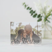 Modèle de photo pour sauvegarde de date de mariage (Debout devant)