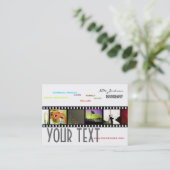 Modèle de photos cartes de visite de portefeuille (Debout devant)