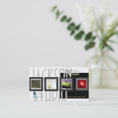 modèle de photos cartes de visite du portefeuille (Debout devant)