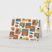 Modèle de photos Halloween de Scooby-Doo (Fleur jaune)