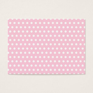 Modèle de pois rose et blanc