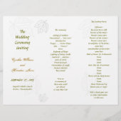 Modèle de programme divisé en trois volets (Devant)