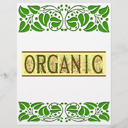 Modèle de prospectus (Devant)