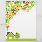 Modèle de prospectus de la maison Nature (Devant)