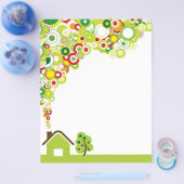 Modèle de prospectus de la maison Nature (Simple)