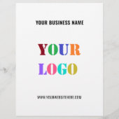 Modèle de prospectus d'entreprise promotionnel per (Dos)