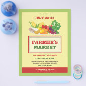 Modèle de prospectus du marché des agriculteurs (Simple)