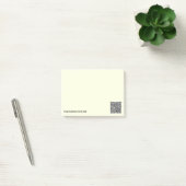 Modèle de QR Code personnalisé et de Post-it® Note (Bureau)