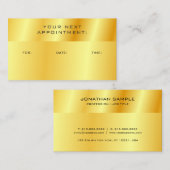 Modèle de rappel de rendez-vous pour la recherche  (Devant / Derrière)