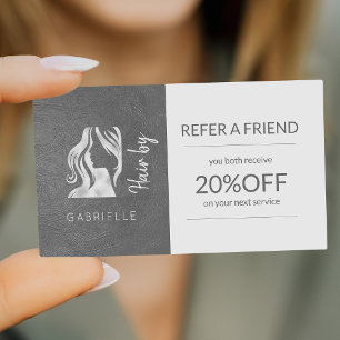 Modèle de référence du logo gris argent du salon d