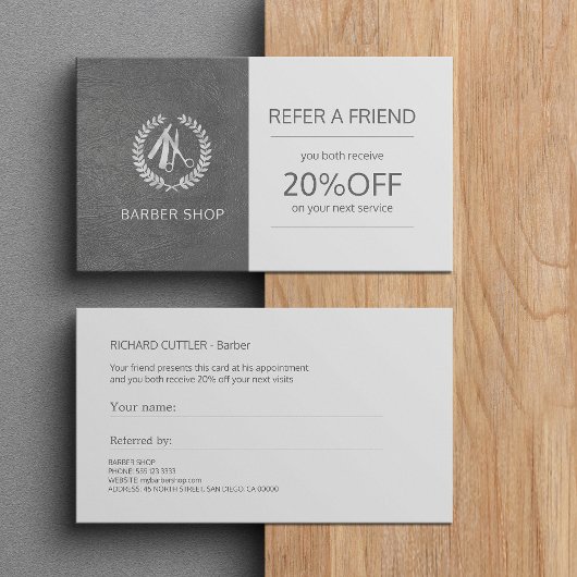 Modèle de référence du logo gris argenté du salon 