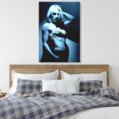 modèle de remise en forme toile enveloppée b&w (Insitu(Chambre))