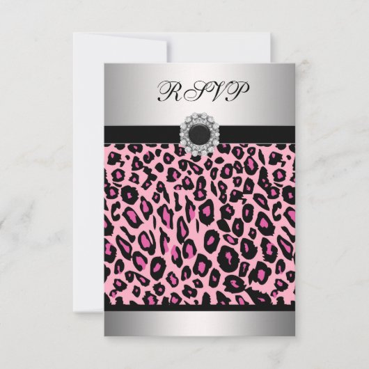 Modèle de réponse Pink Leopard (Devant)