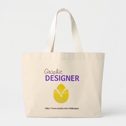 Modèle de sac fourre-tout à concepteur (Devant)