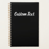 Modèle de script en noir et blanc (Devant)