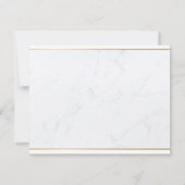 Modèle de script or élégant et moderne personnalis (Dos)