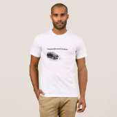 Modèle de T-shirt - 1 ligne (Devant entier)